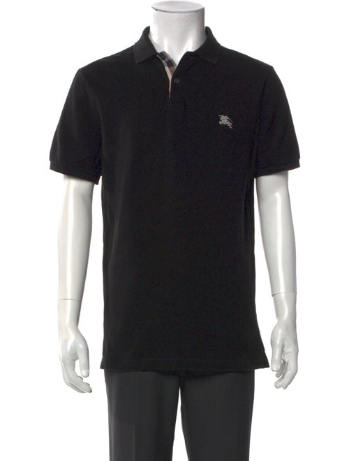 Burberry Brit V-Neck Short Sleeve Polo Shirt