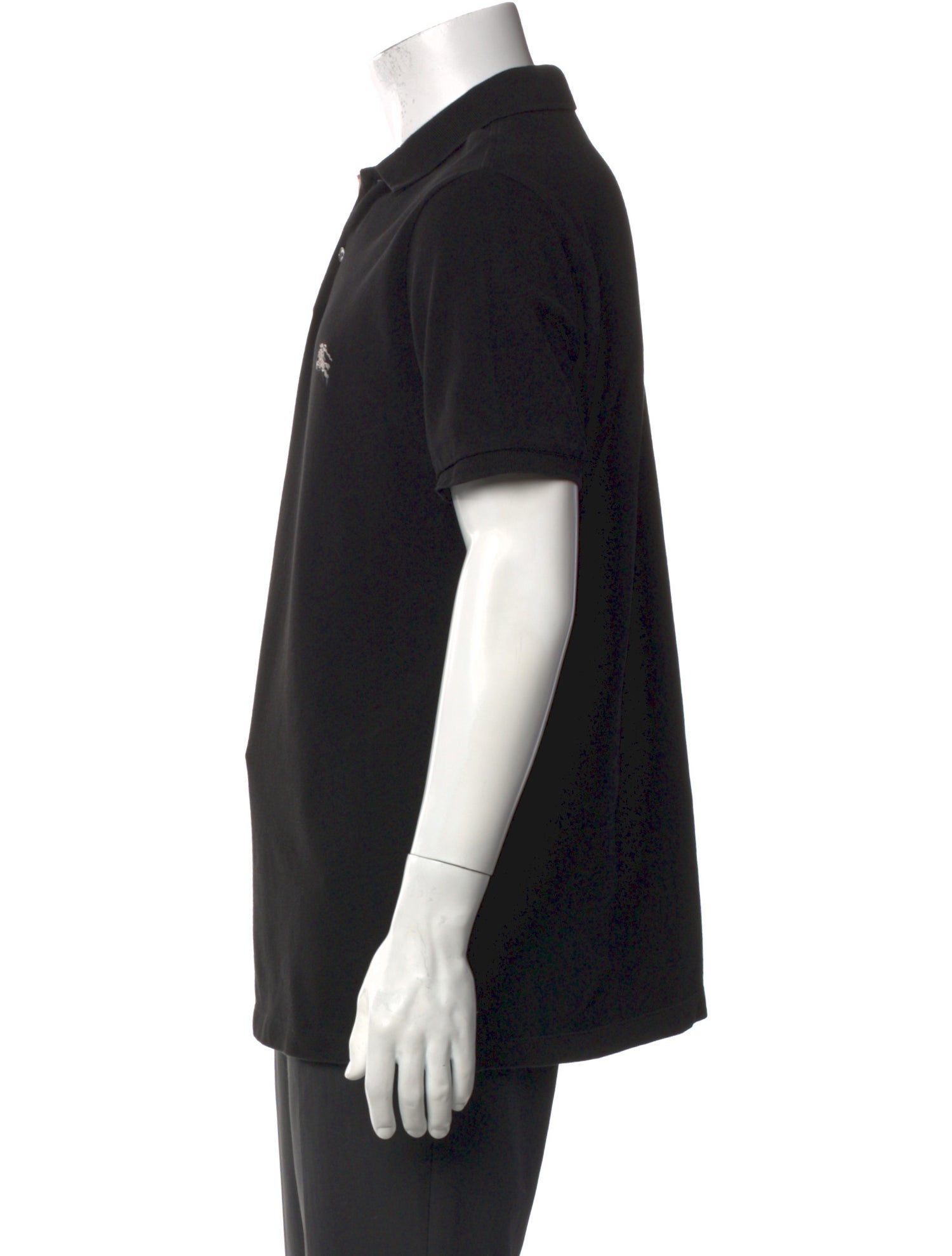 Burberry Brit V-Neck Short Sleeve Polo Shirt