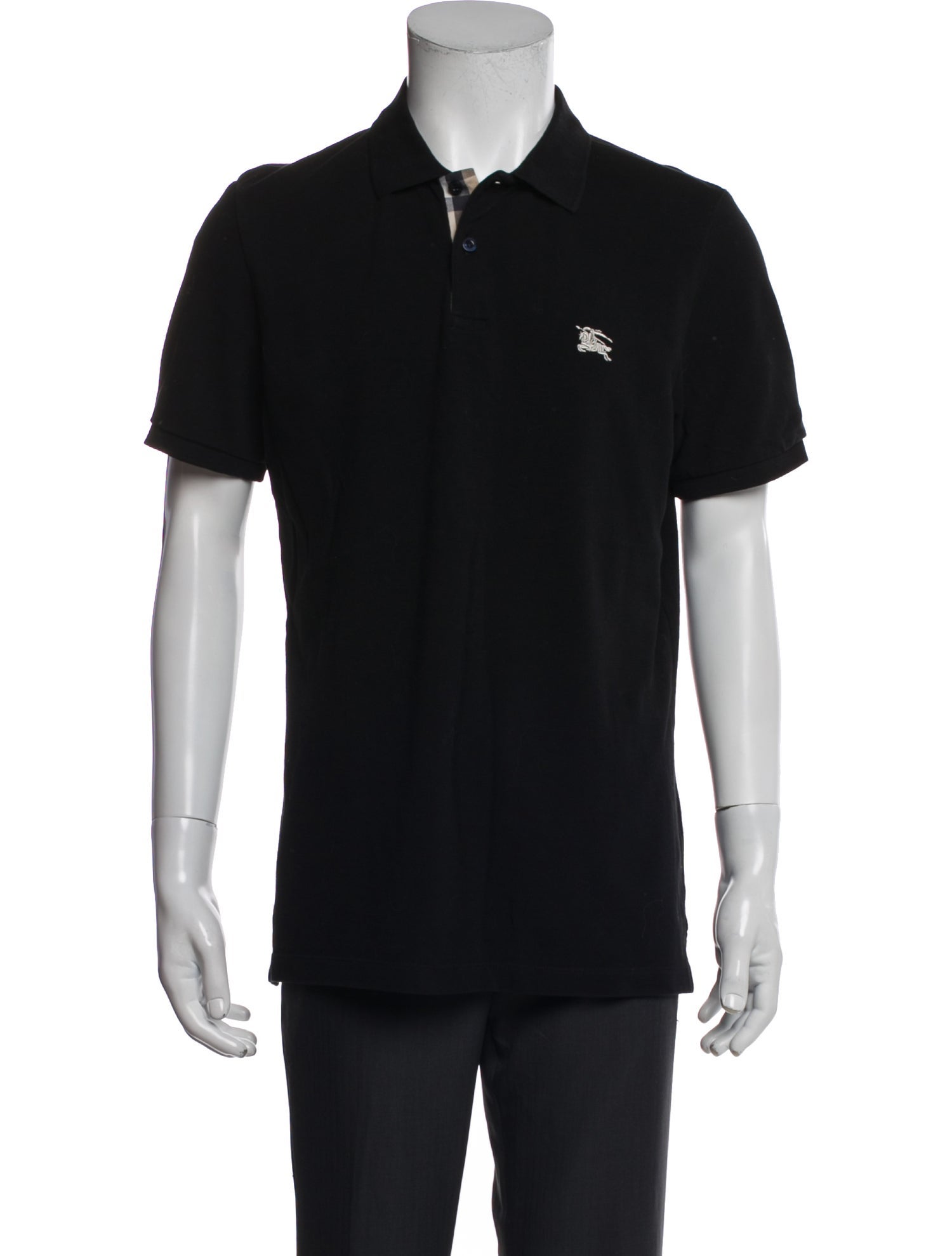 Burberry Brit TB Monogram Crew Neck Polo Shirt