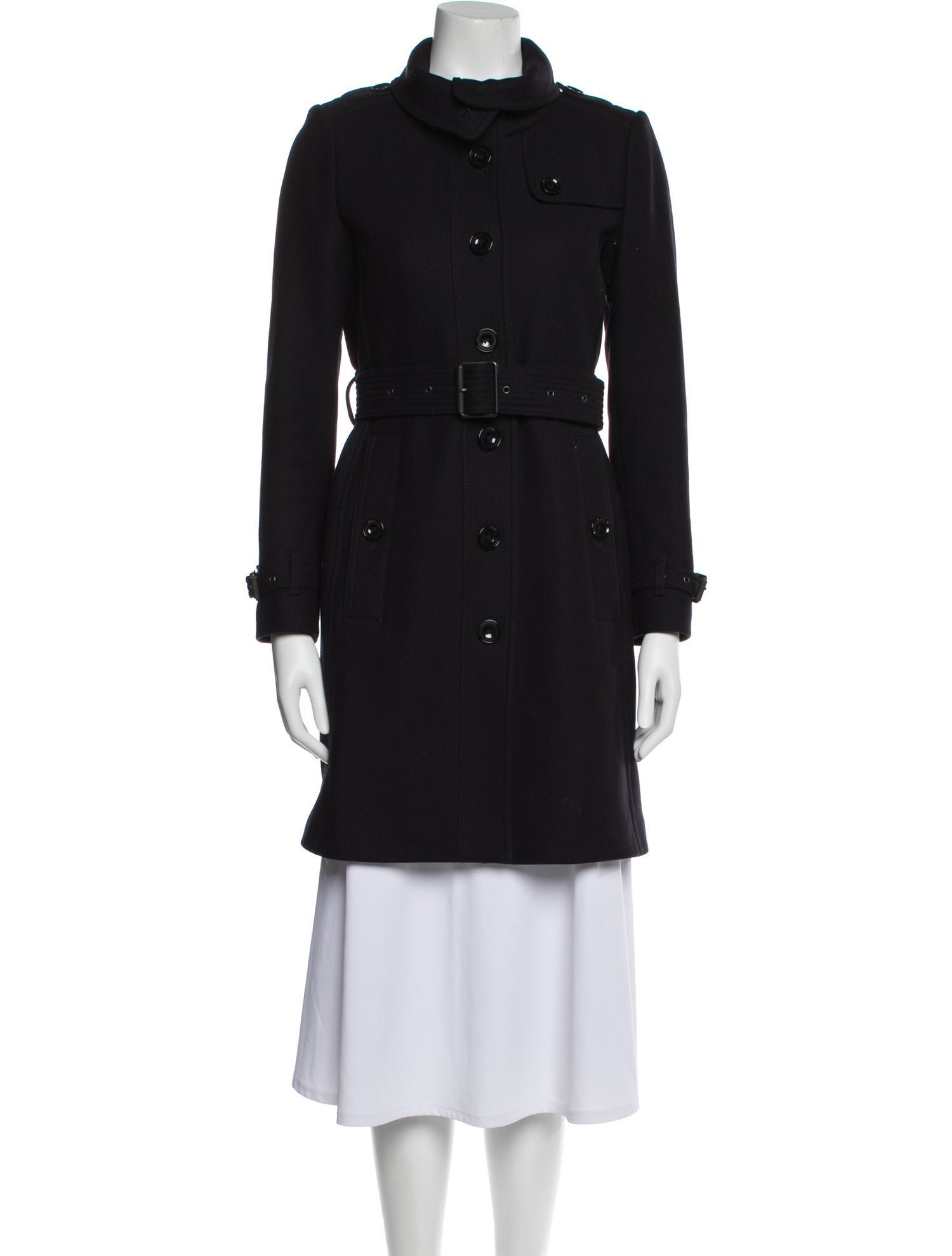 Burberry Brit Virgin Wool Peacoat