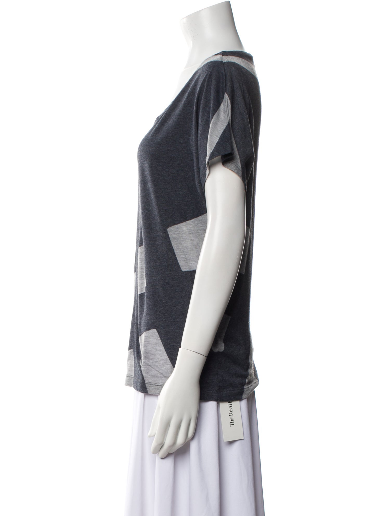 Burberry Brit Printed Scoop Neck T-Shirt