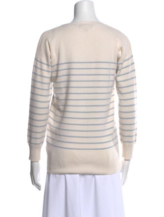 Burberry Brit Striped Scoop Neck Sweater