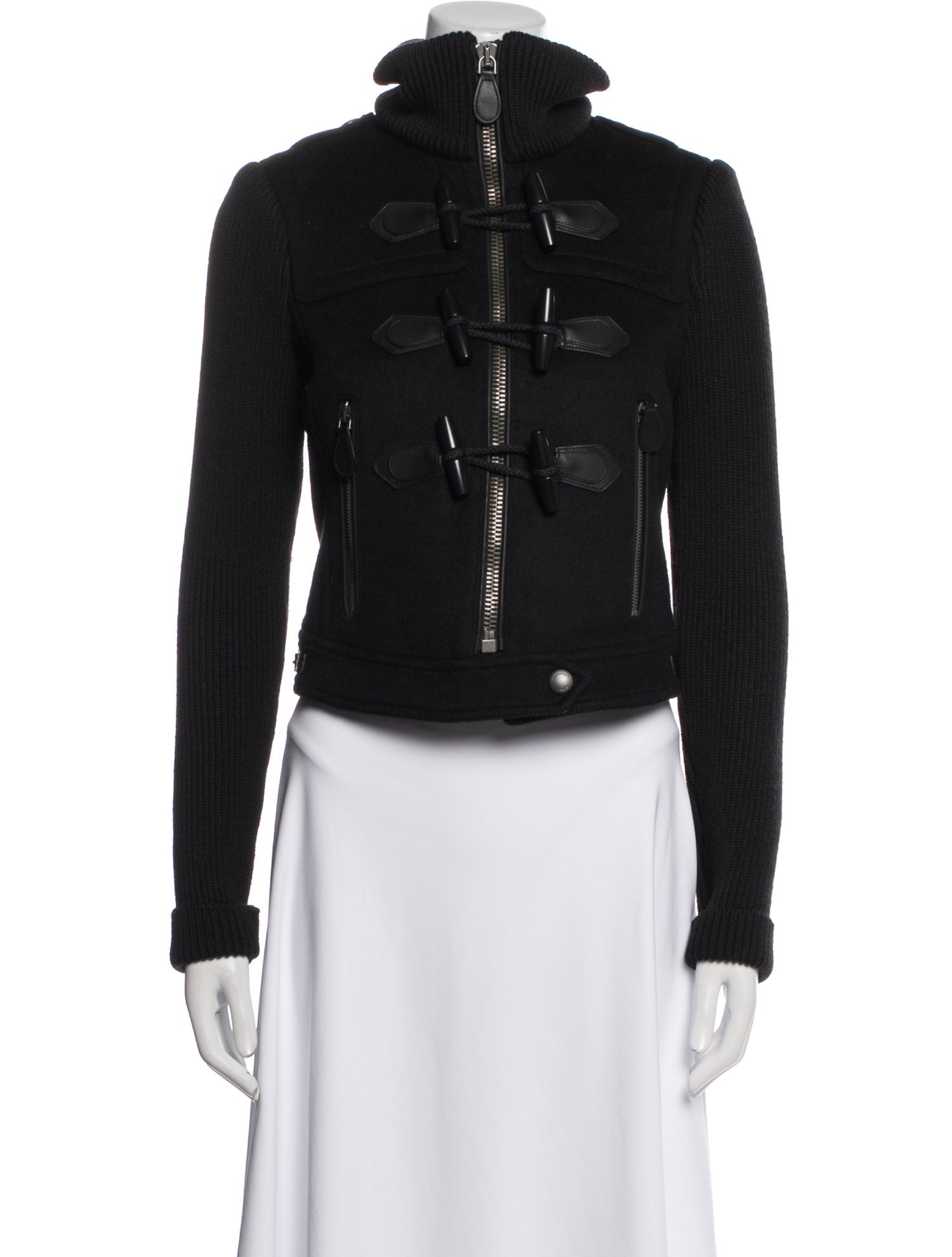 Burberry Brit Wool Biker Jacket