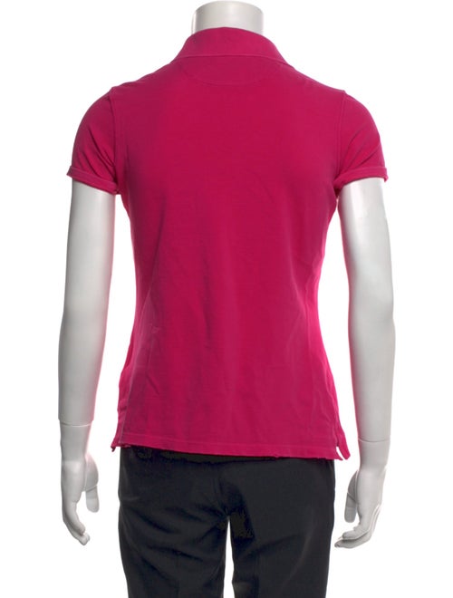 Burberry Brit Nova Check Pattern Collar Polo Shirt