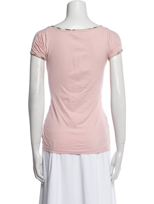Burberry Brit Scoop Neck Short Sleeve T-Shirt