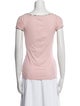 Burberry Brit Scoop Neck Short Sleeve T-Shirt