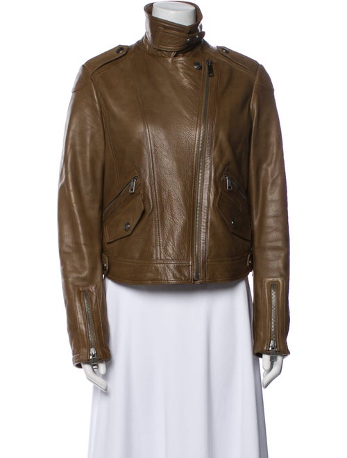 Burberry Brit Lambskin Biker Jacket