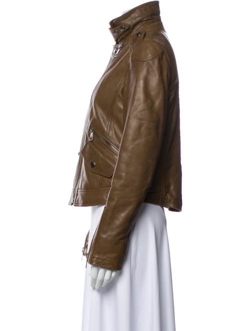 Burberry Brit Lambskin Biker Jacket