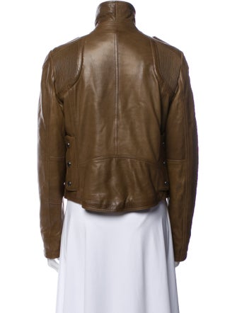 Burberry Brit Lambskin Biker Jacket