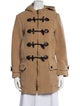 Burberry Brit Wool Faux Fur Coat