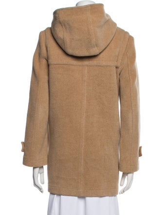 Burberry Brit Wool Faux Fur Coat