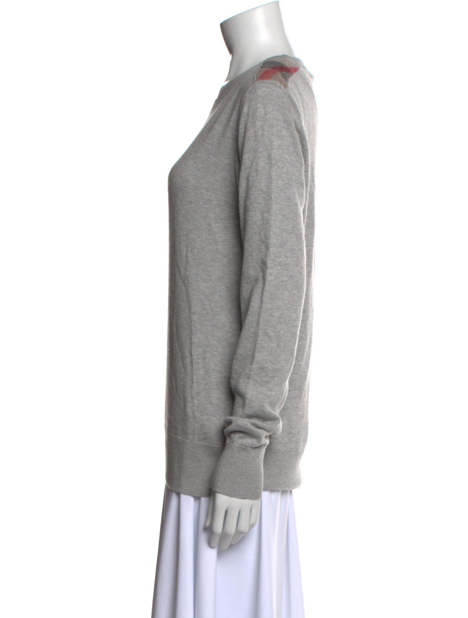 Burberry Brit Silk Crew Neck Sweater