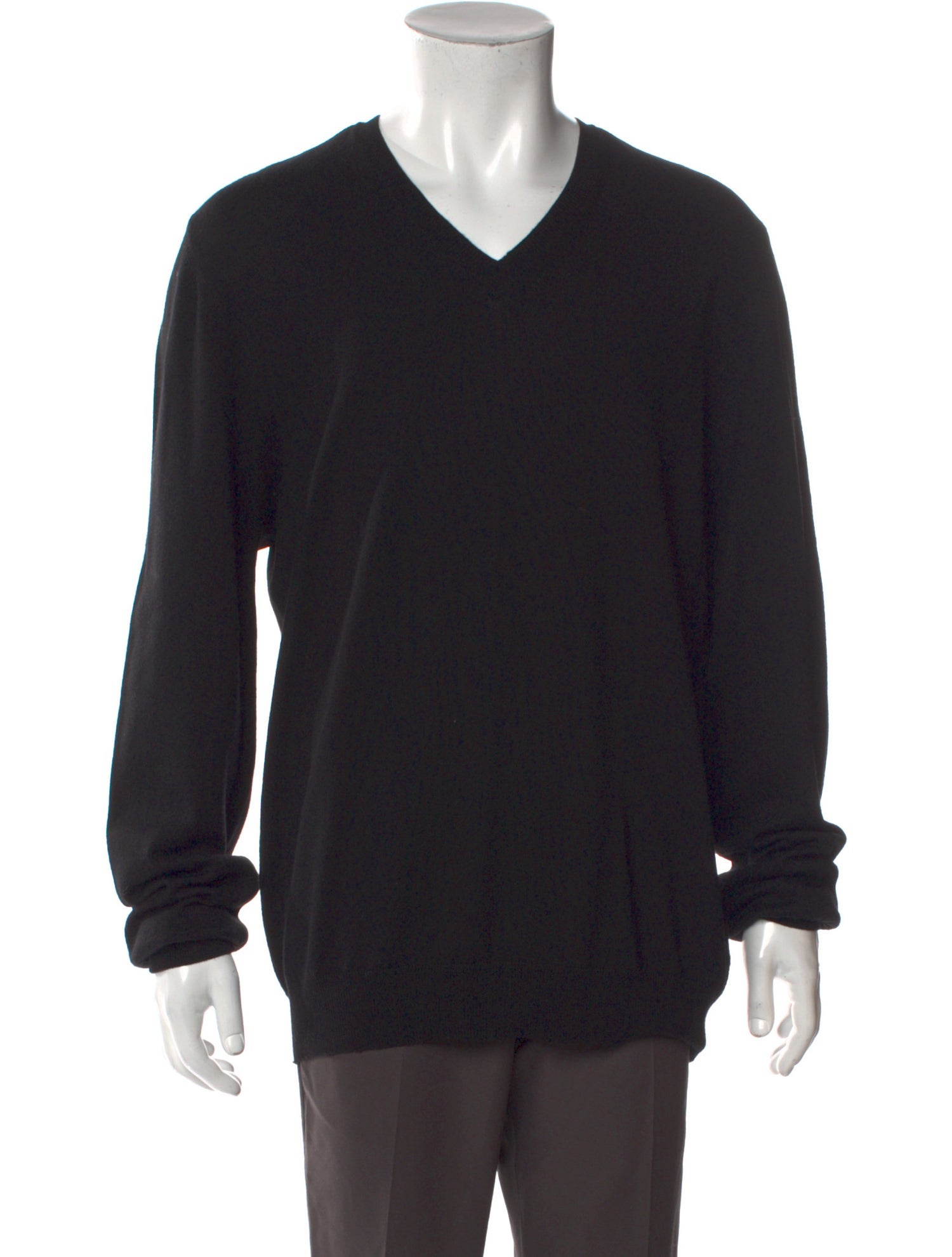 Burberry Brit Nova Check Pattern Merino Wool Pullover