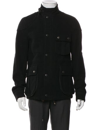 Burberry Brit Wool Utility Jacket