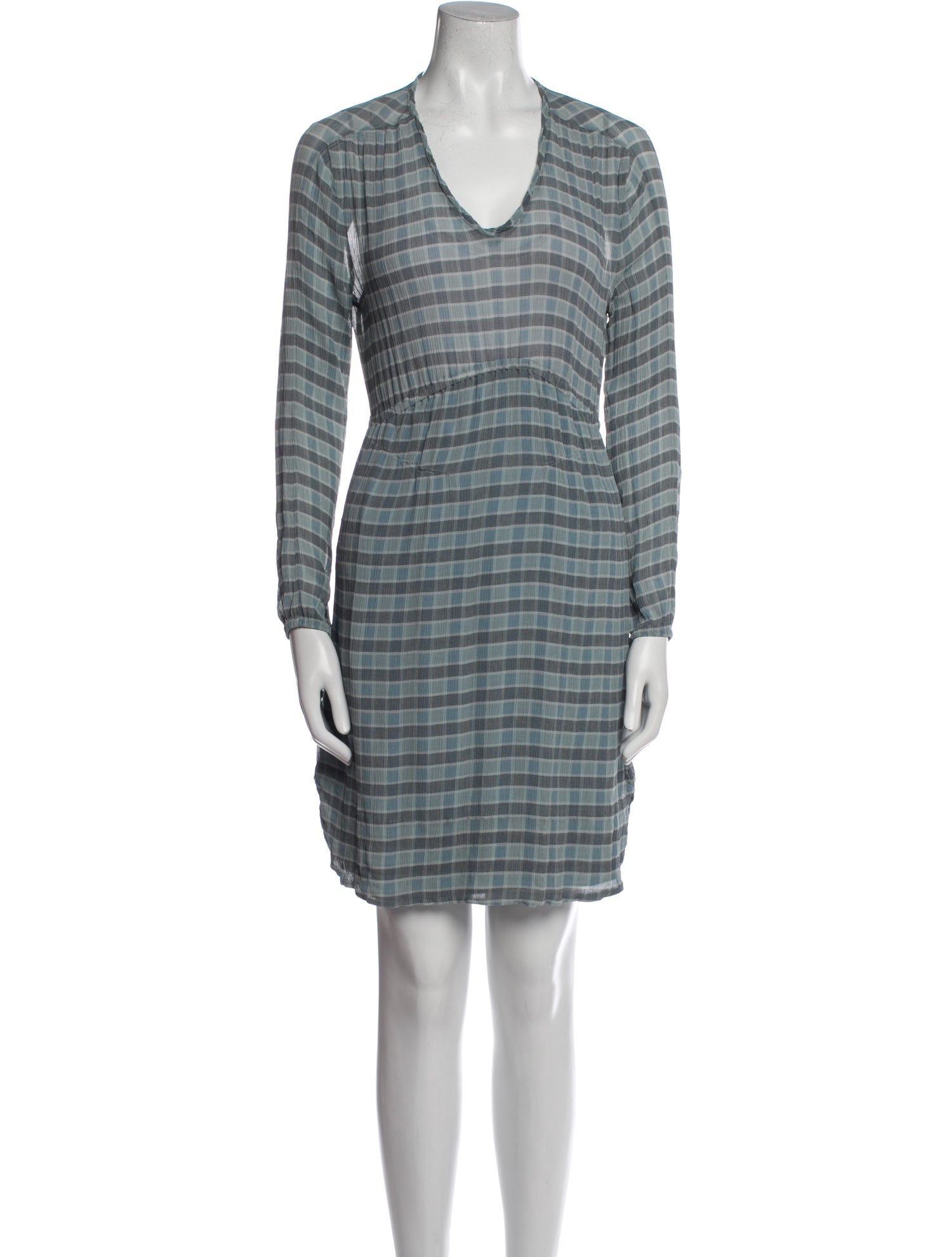 Burberry Brit Silk Mini Dress