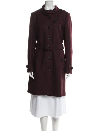 Burberry Brit Virgin Wool Trench Coat