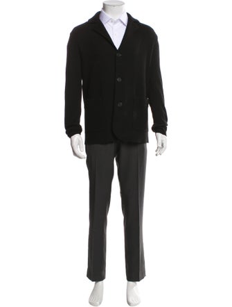 Burberry Brit House Check Pattern Wool Overcoat