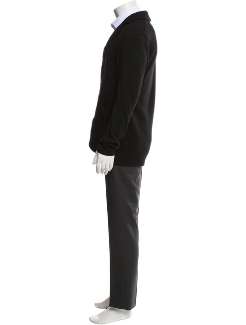 Burberry Brit House Check Pattern Wool Overcoat