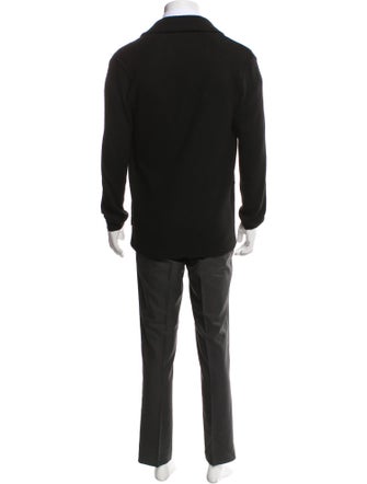 Burberry Brit House Check Pattern Wool Overcoat