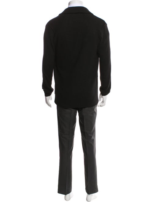 Burberry Brit House Check Pattern Wool Overcoat