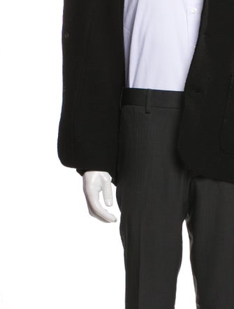 Burberry Brit House Check Pattern Wool Overcoat