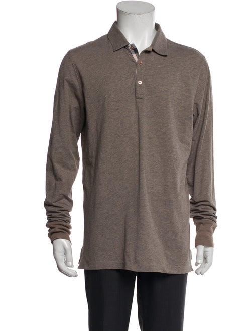 Burberry Brit House Check Pattern Collar Polo Shirt