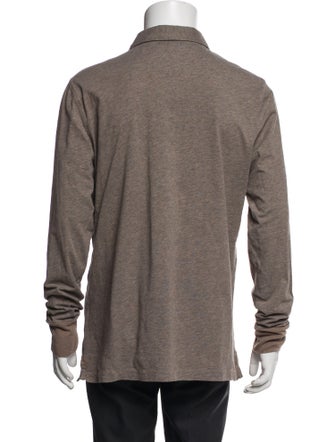 Burberry Brit House Check Pattern Collar Polo Shirt