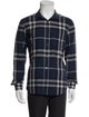 Burberry Brit Nova Check Pattern Long Sleeve Dress Shirt