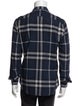Burberry Brit Nova Check Pattern Long Sleeve Dress Shirt
