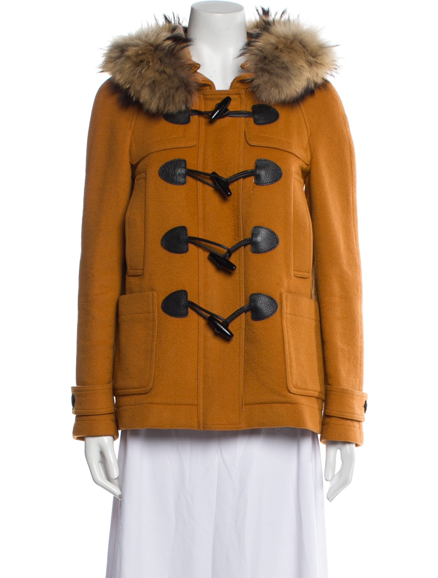 Burberry Brit Wool Fur Jacket
