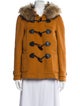 Burberry Brit Wool Fur Jacket
