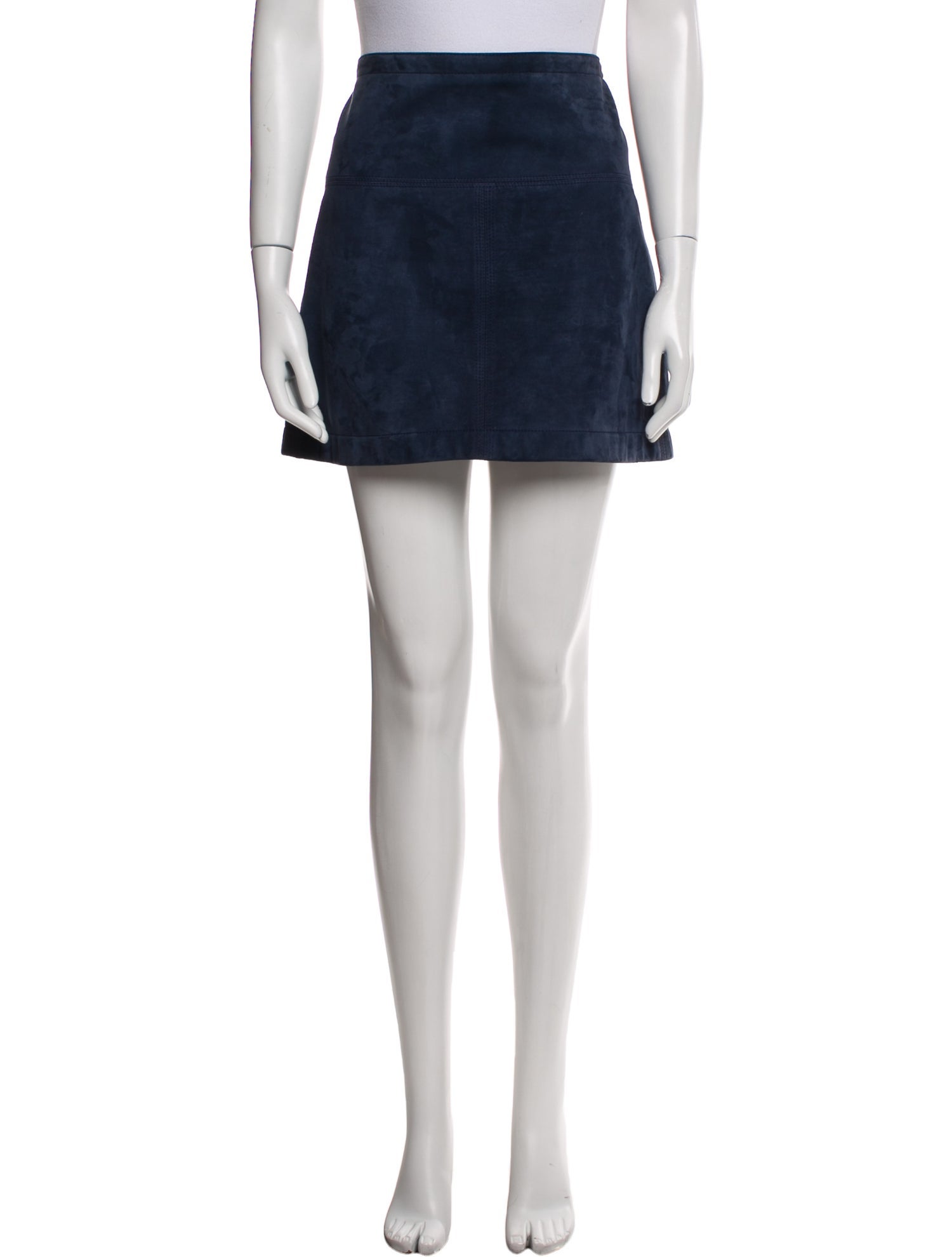 Burberry Brit Suede Mini Skirt
