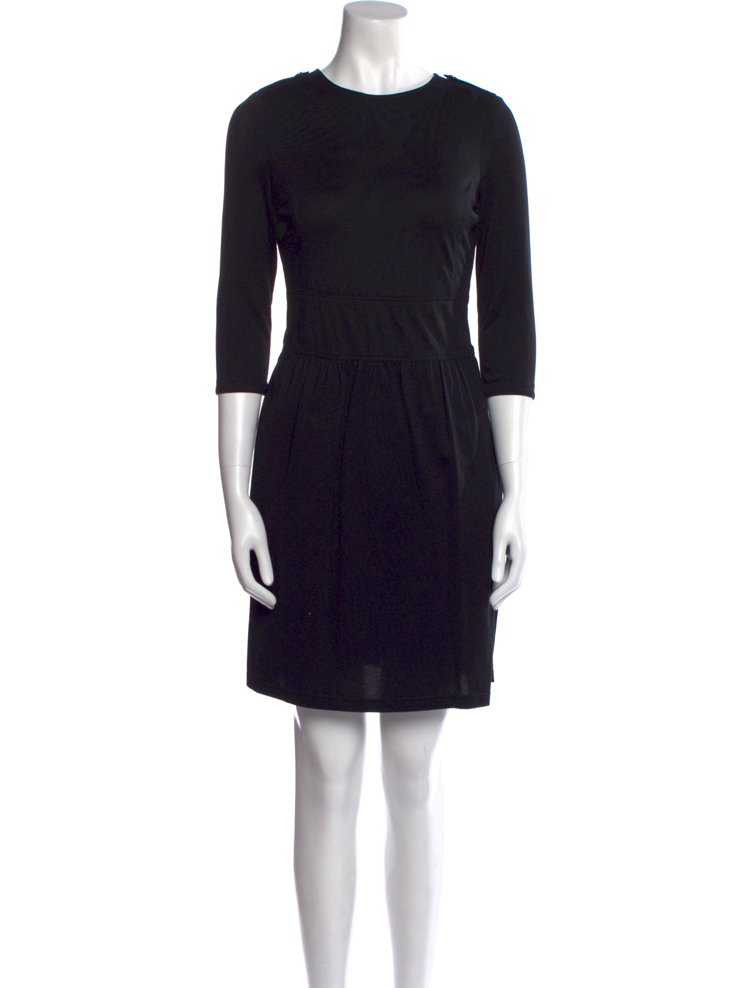 Burberry Brit Crew Neck Mini Dress