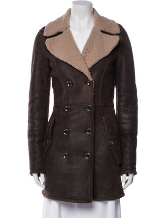Burberry Brit Shearling Fur Coat