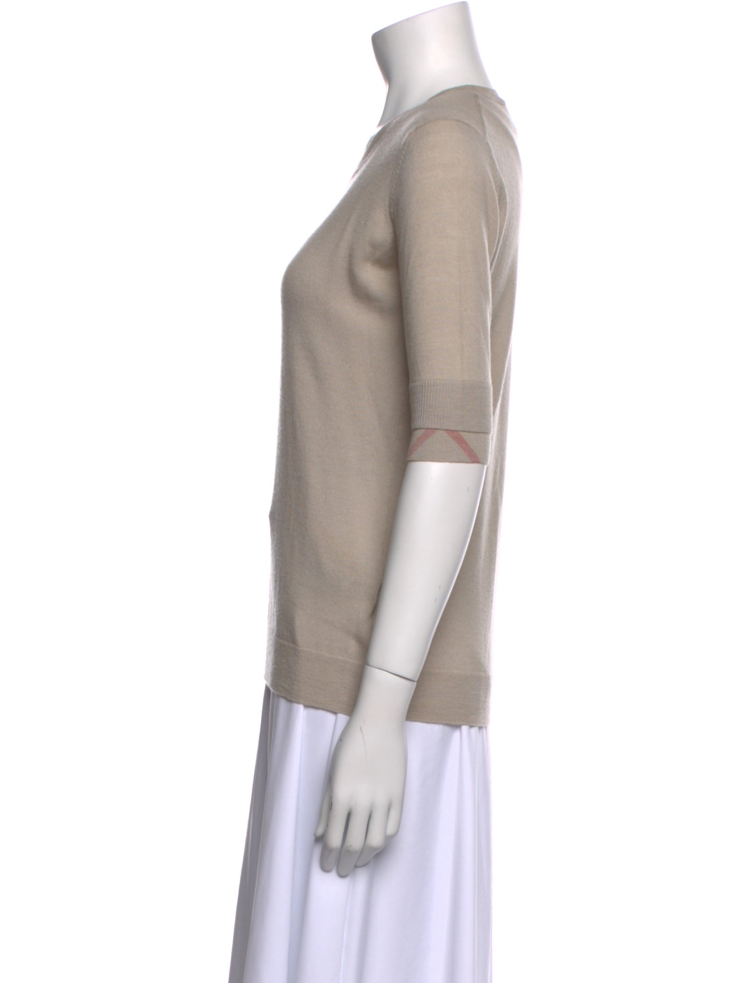 Burberry Brit Merino Wool Crew Neck Sweater