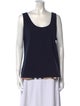 Burberry Brit Scoop Neck Sleeveless Top
