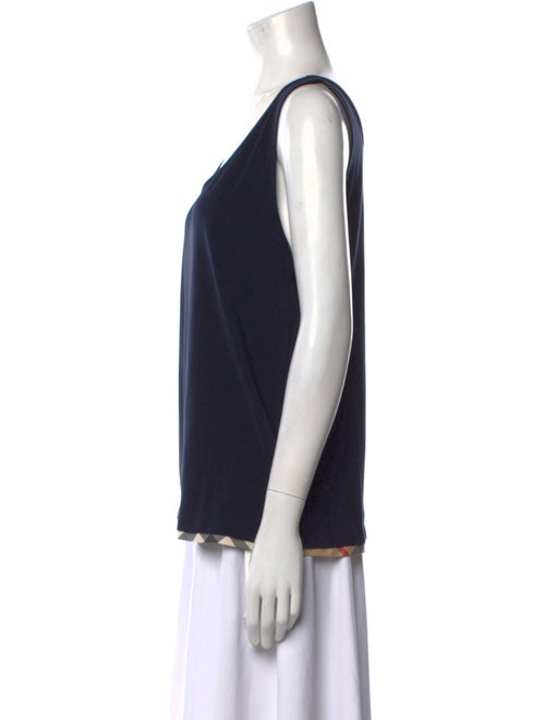 Burberry Brit Scoop Neck Sleeveless Top