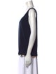 Burberry Brit Scoop Neck Sleeveless Top