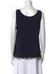 Burberry Brit Scoop Neck Sleeveless Top