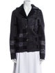 Burberry Brit Wool Tweed Pattern Blazer