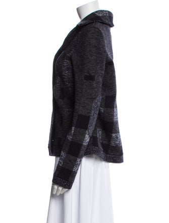 Burberry Brit Wool Tweed Pattern Blazer