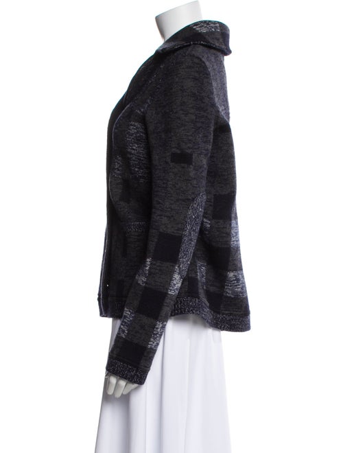 Burberry Brit Wool Tweed Pattern Blazer