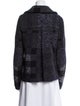 Burberry Brit Wool Tweed Pattern Blazer