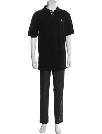 Burberry Brit V-Neck Short Sleeve Polo Shirt