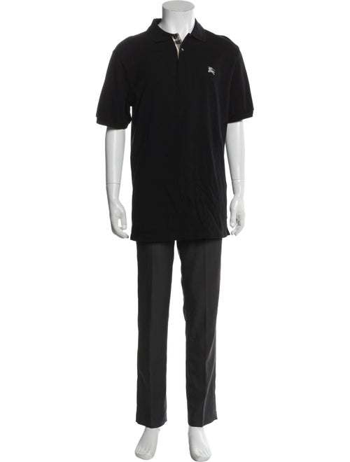 Burberry Brit V-Neck Short Sleeve Polo Shirt