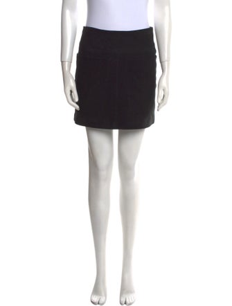 Burberry Brit Suede Mini Skirt