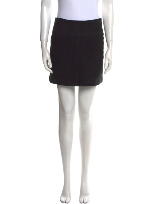 Burberry Brit Suede Mini Skirt