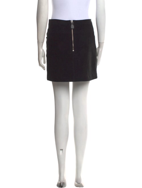 Burberry Brit Suede Mini Skirt