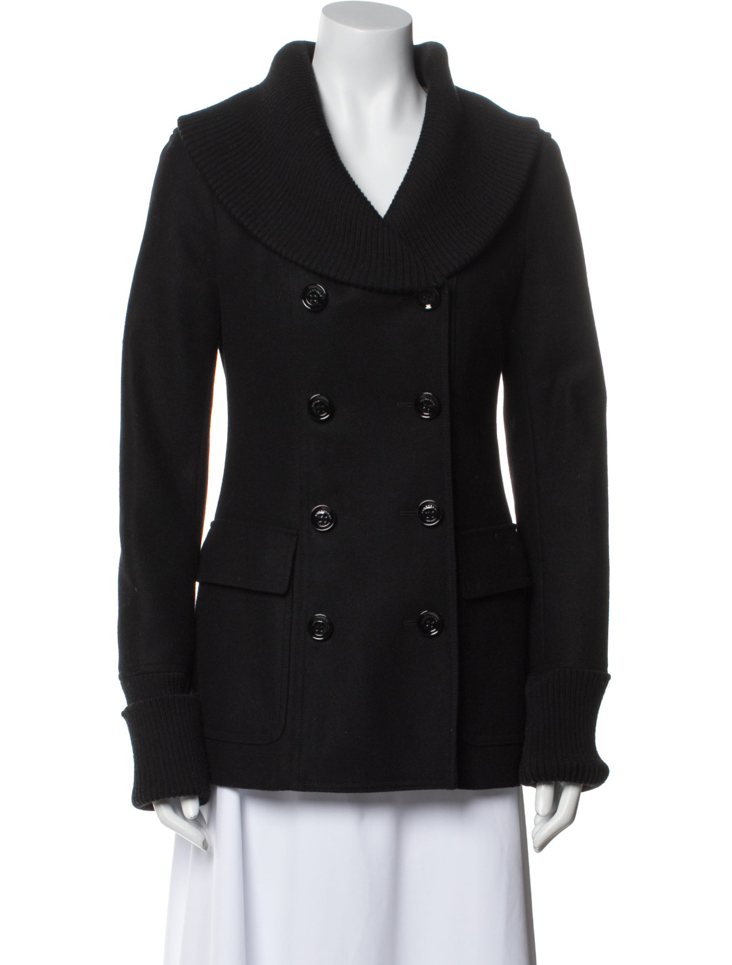 Burberry Brit Wool Peacoat
