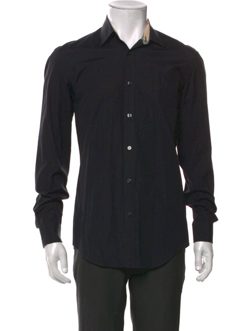 Burberry Brit Nova Check Pattern Long Sleeve Dress Shirt